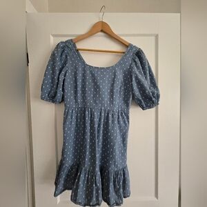 LOFT 2p 140923 Blue Dress